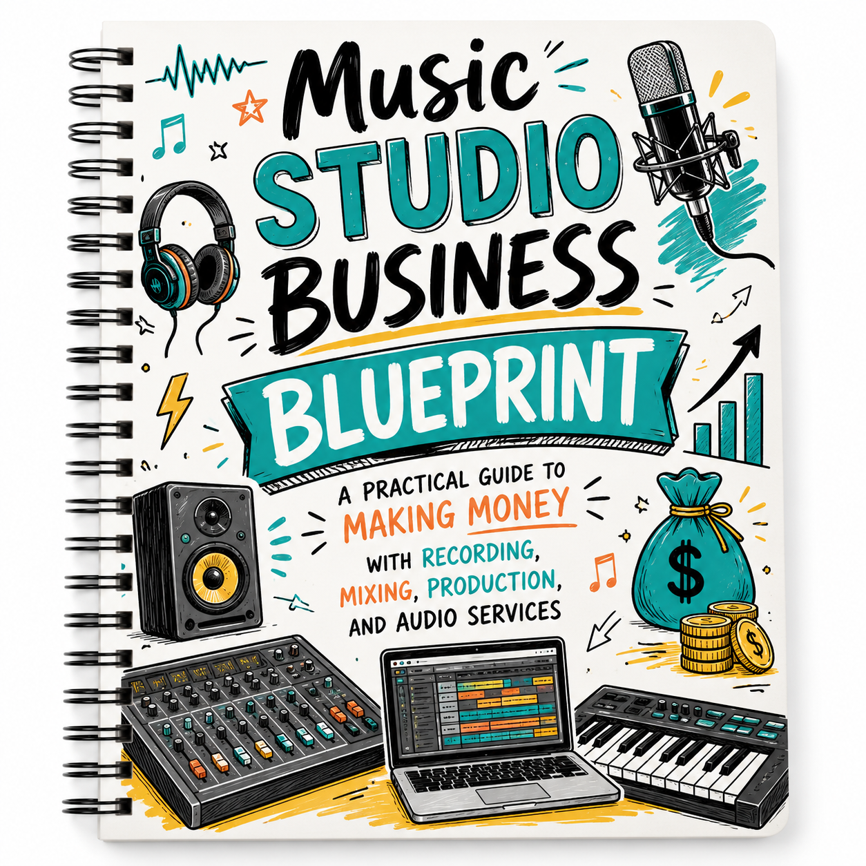 Music Studio Business Blueprint: A Practical Guide to Making Money with Recording, Mixing, Production, and Audio Services