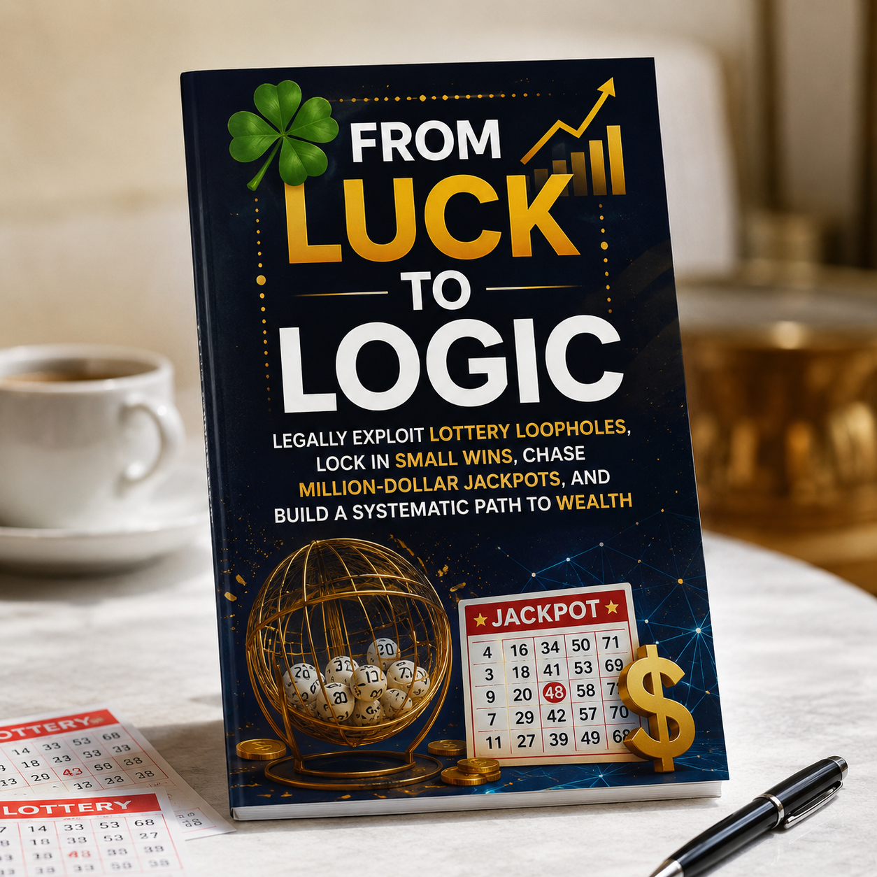 From Luck to Logic: Legally Exploit Lottery Loopholes, Lock in Small Wins, Chase Million-Dollar Jackpots, and Build a Systematic Path to Wealth